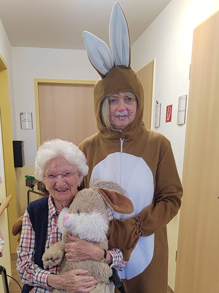 Besuch vom Osterhasen